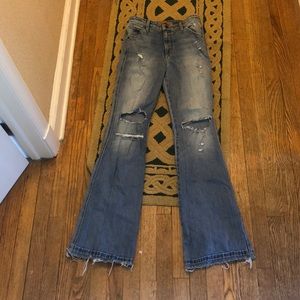 Women’s ripped flare Joe’s Jeans